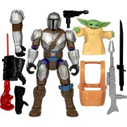Figura The Mandalorian & Grogu Deluxe Mix Mashers Star Wars 12cm