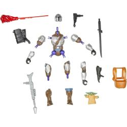 Figura The Mandalorian & Grogu Deluxe Mix Mashers Star Wars 12cm