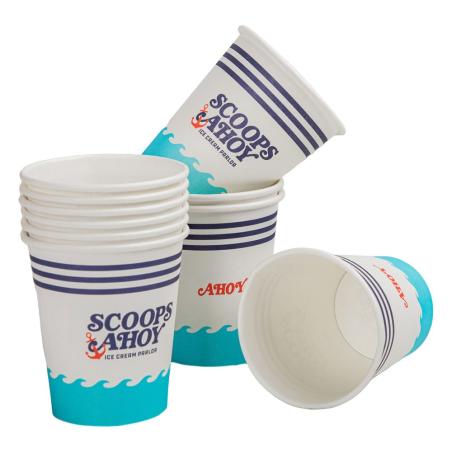 Stranger Things Conjunto de 24 vasos de papel Scoops Ahoy