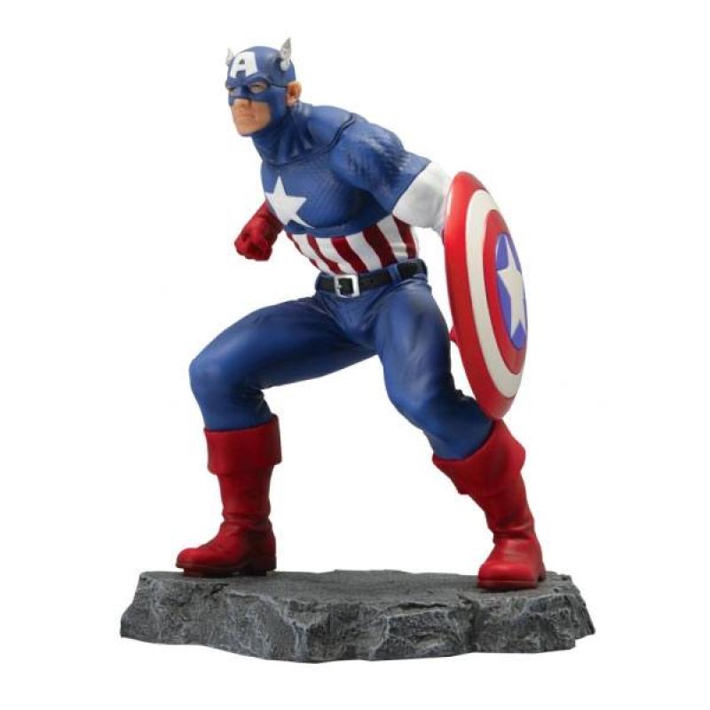 Marvel Comics Civil War Estatua 1/8 Captain America 22 cm