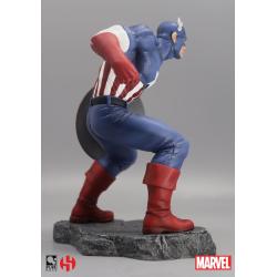 Marvel Comics Civil War Estatua 1/8 Captain America 22 cm