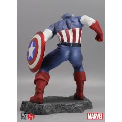Marvel Comics Civil War Estatua 1/8 Captain America 22 cm