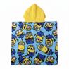 Poncho toalla Minions microfibra