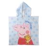 Poncho toalla Peppa Pig microfibra