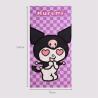 Toalla Kuromi Hello Kitty microfibra