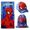 Set toalla + saco + gorra Spiderman Marvel