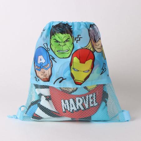 Set toalla + saco + gorra Vengadores Avengers Marvel