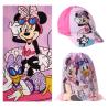 Set toalla + saco + gorra Minnie Disney