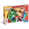 Puzzle Maxi Iron Man y Su Superequipo Marvel 24pzs