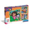 Puzzle Dora la Exploradora 3x48pzs