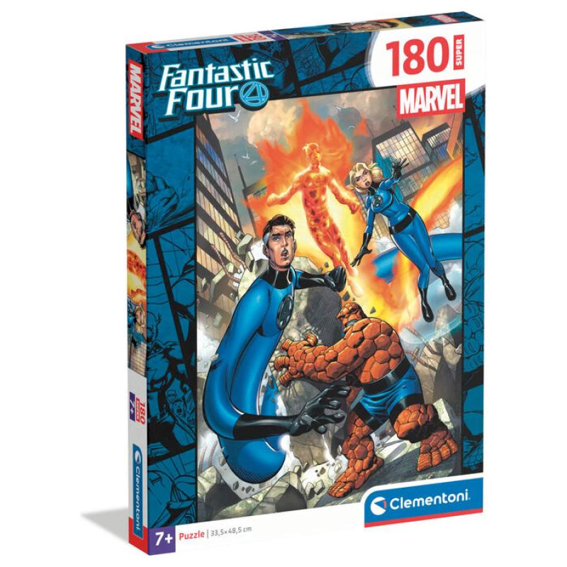 Puzzle Los 4 Fantasticos Marvel 180pzs