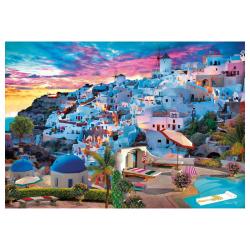 Puzzle Vista de Grecia 500pzs