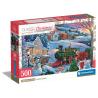 Puzzle Tren de la Navidad 500pzs