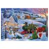 Puzzle Tren de la Navidad 500pzs