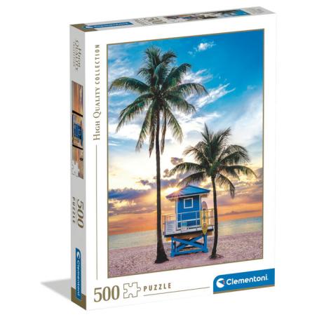 Puzzle Playa Miami Florida 500pzs