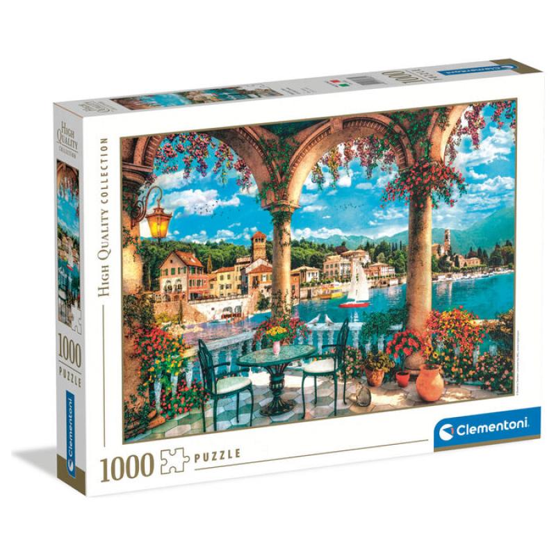 Puzzle Balcon con Vistas al Lago 1000pzs