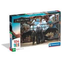 Puzzle Como Entrenar a Tu Dragon 104pzs