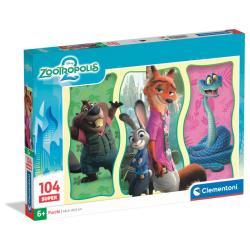 Puzzle Zootropolis 2 104pzs
