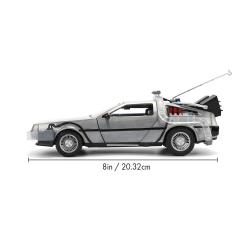 Replica DLorean Hollywood Rides Time Machine 40th Anniversary Regreso al Futuro