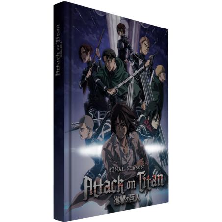 Cuaderno con luz Attack on Titans