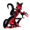Figura Radio Demon Alastor Hazbin Hotel 17cm