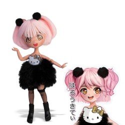 MUÑECA MANGA HELLO KITTY GOLDEN DIVA HKTF0000 FAMOSA