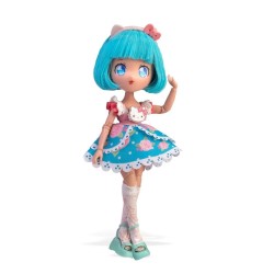 MUÑECA MANGA HELLO KITTY PRETTY PINK HKTF0000 FAMOSA