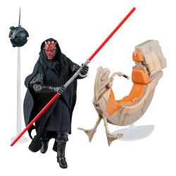 Star Wars Episode I Black Series Vehículo con Figura Darth Maul & Sith Speeder 25th Anniversary