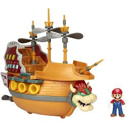 Playset Deluxe Aeronave Bowser Super Mario Nintendo