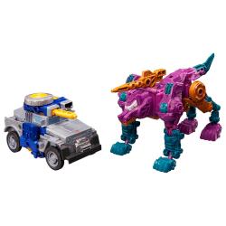 Set 2 figuras Fisitron & Carnivac Transformers Age of The Primes 14cm