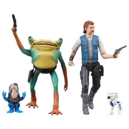 Blister 2 figuras Cal Kestis Turgle & Skoova Stev Star Wars 15cm