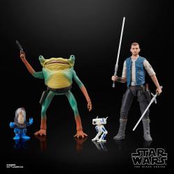Blister 2 figuras Cal Kestis Turgle & Skoova Stev Star Wars 15cm