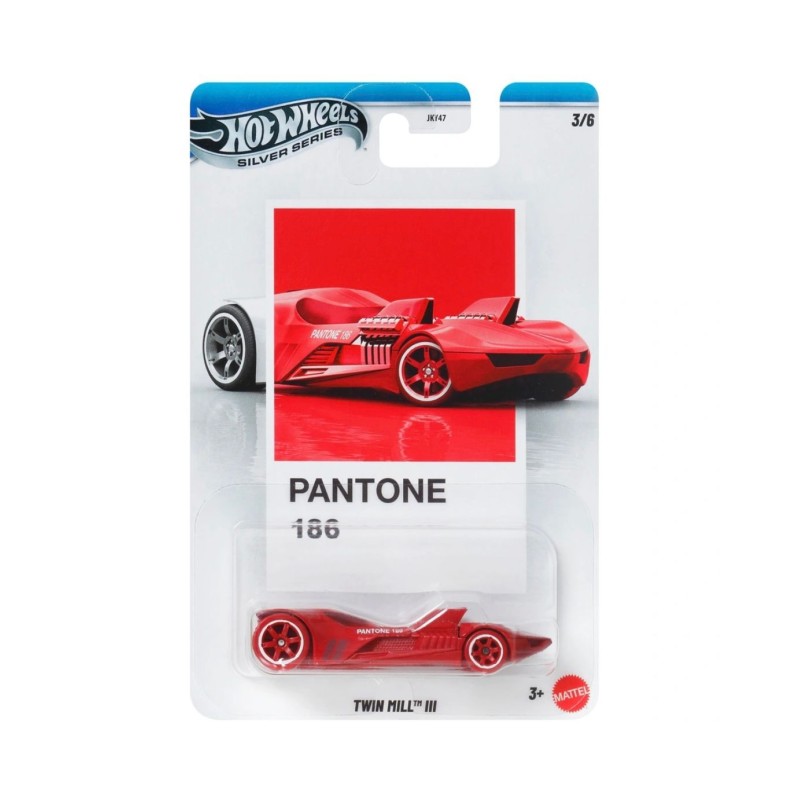 HOT WHEELS SILVER SERIES PANTONE (2026) 3/6 Molino doble III