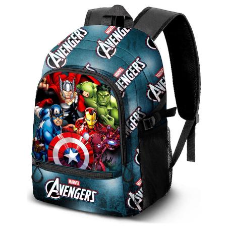 Mochila Fight Los Vengadores Avengers Marvel 41cm