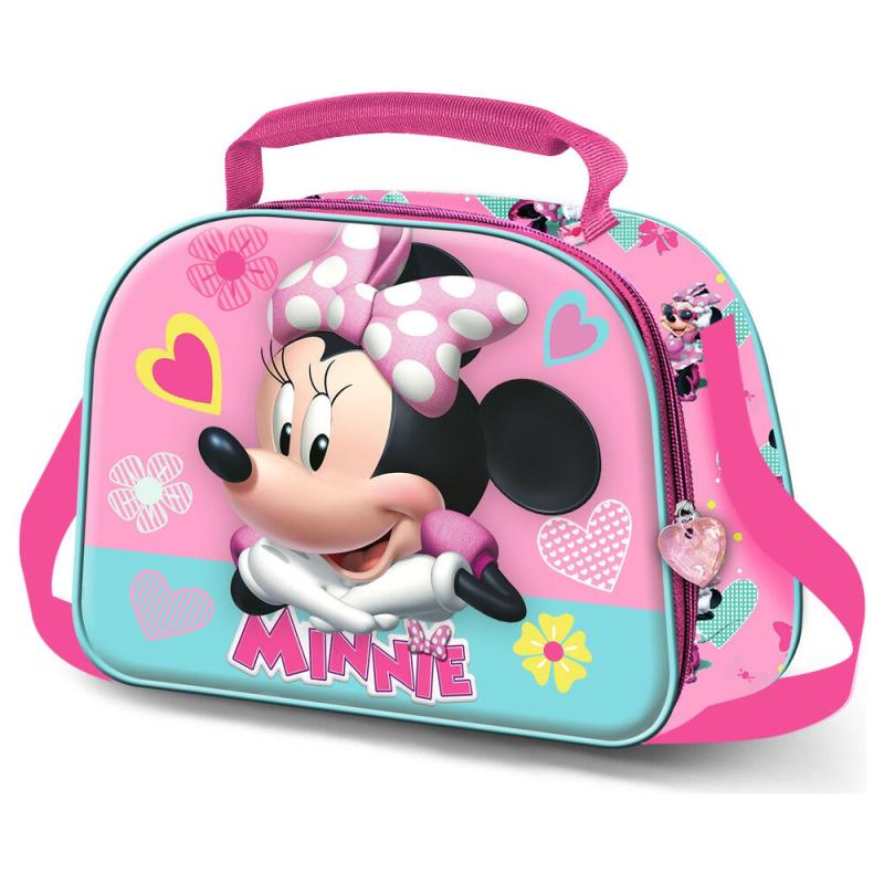 Bolsa portameriendas 3D Charm Minnie Disney