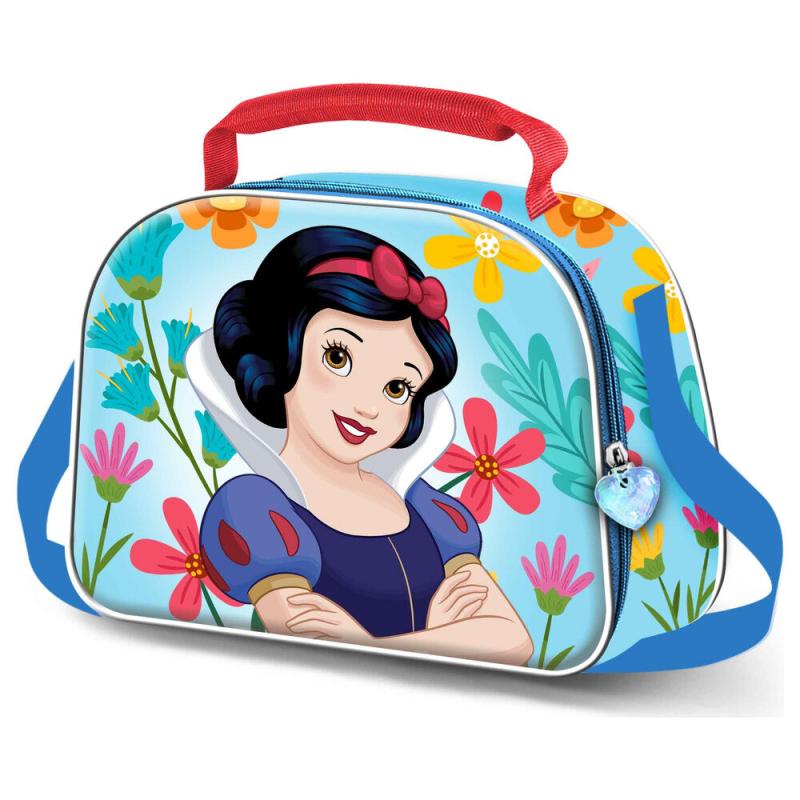 Bolsa portameriendas 3D Flowers Blancanieves Disney