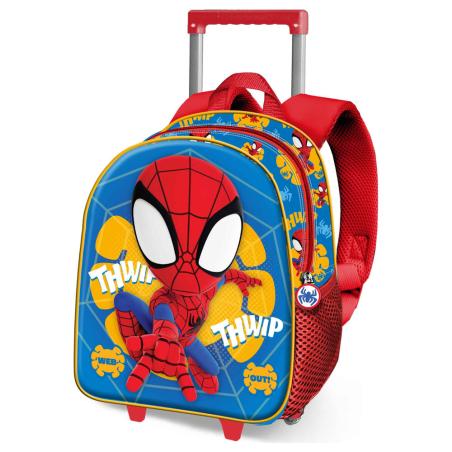 Trolley 3D Web Out Spiderman Marvel 31cm