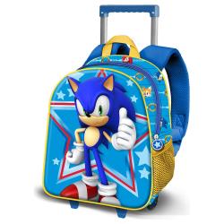 Trolley 3D Star Sonic the Hedgehog 31cm