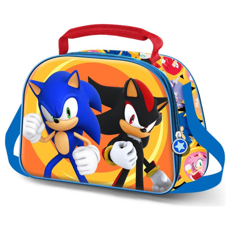 Bolsa portameriendas 3D Shadow Sonic the Hedgehog