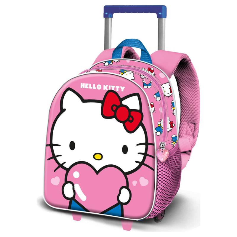 Trolley 3D Heart Hello Kitty 31cm