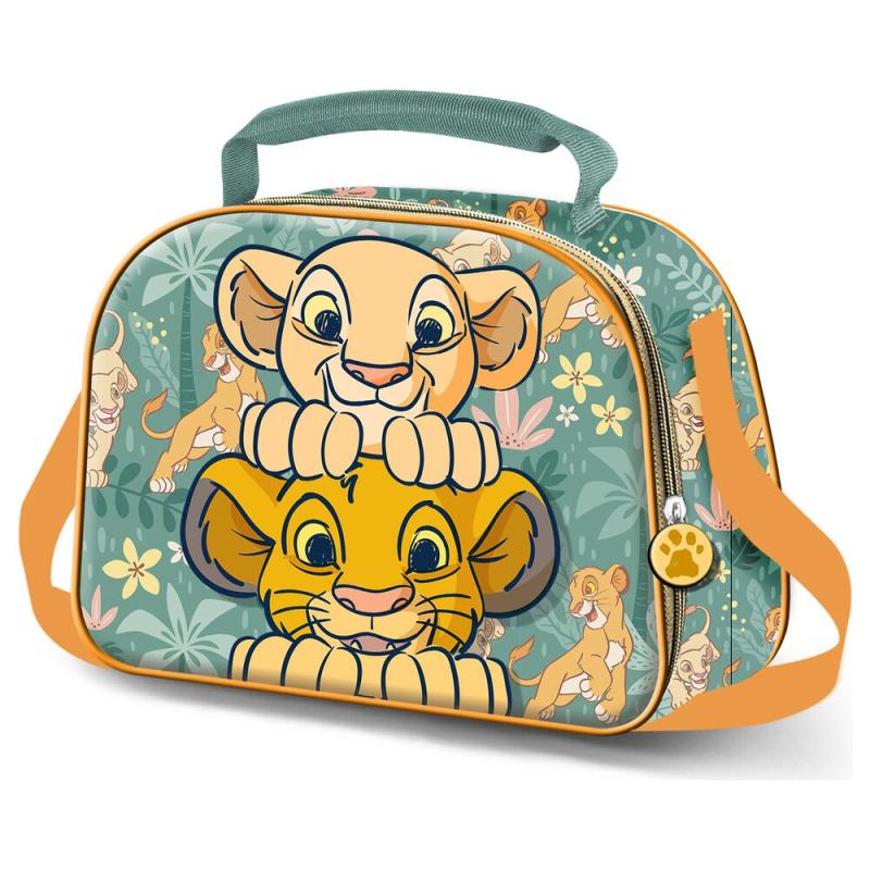 Bolsa portameriendas 3D Lions El Rey Leon Disney