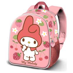 Mochila 3D Fruits My Melody Hello Kitty 31cm