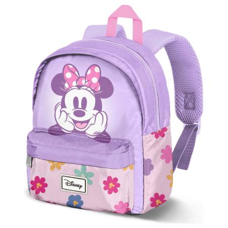 Mochila Flower Minnie Disney 27cm