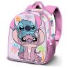 Mochila Couple Angel & Stitch Disney 40cm
