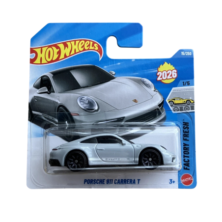 Hot Wheels Porsche 911 Carrera T - JJH33 - Caja A 2026
