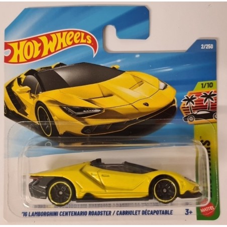 Hot Wheels '16 Lamborghini Centenario Roadster - JJH80 - Caja A 2026