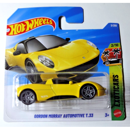Hot Wheels Gordon Murray Automotive T.33 - JJJ62 - Caja A 2026