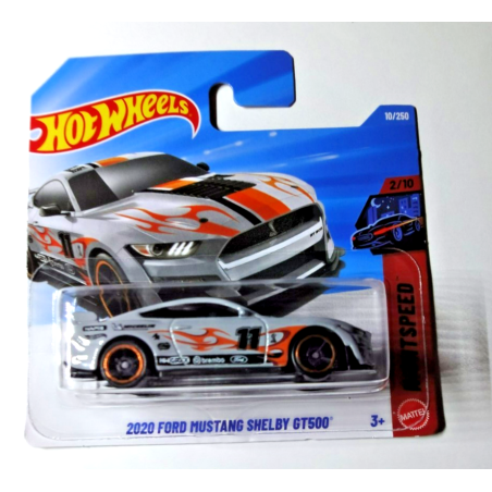 Hot Wheels 2020 Ford Mustang Shelby GT500 - JJH87 - Caja A 2026