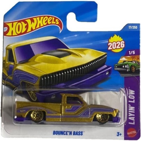 Hot Wheels Bounce´n Bass  JJH32 - 17/250- Caja A 2026
