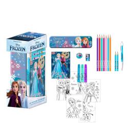 Set papeleria coloreable Frozen Disney
